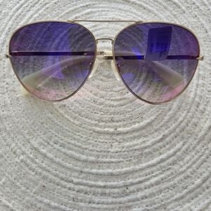 Rag & Bone RNB 1006/S 3YG HI Sunglasses Gold Frame Dark Grey Infrared Lens 63mm